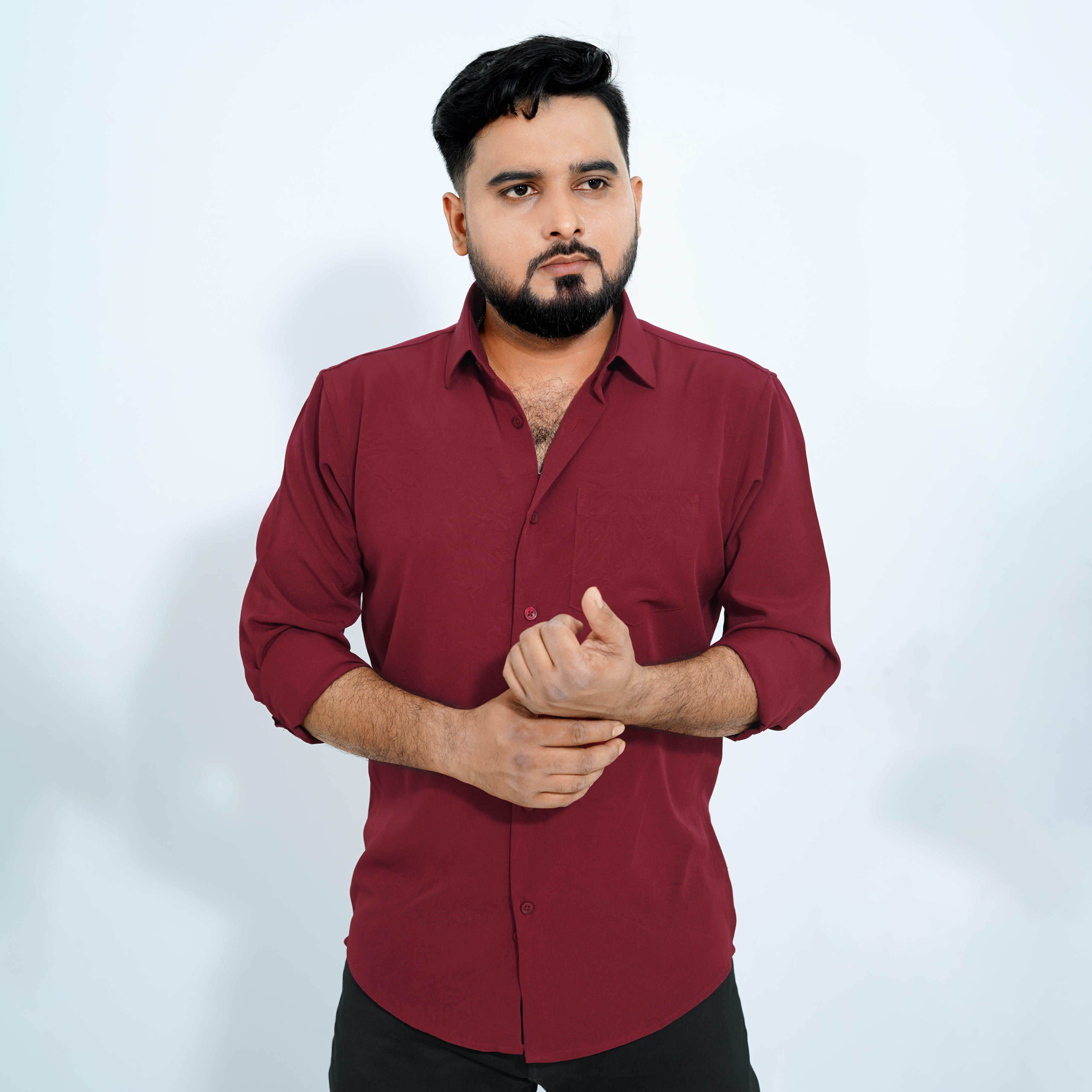 China Crash Fabric Formal Shirt