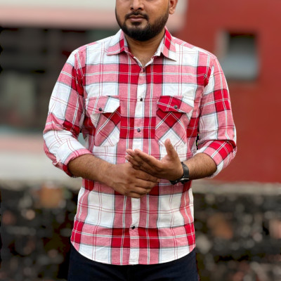 Man's Premium Flannel Double Pocket Shirt