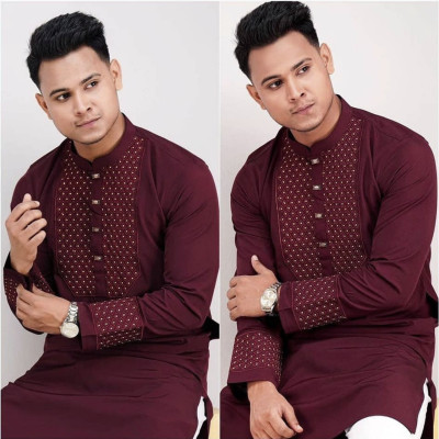Premium China Micro Spendix Cotton Panjabi