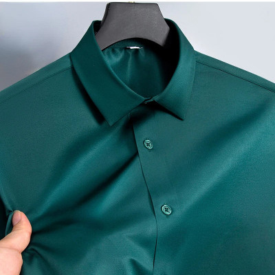Men's Premium China Stretch Anti-Wrinkle Farmal Shirts