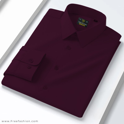 China High-Spandex Fabric Formal Shirt – Premium & Wrinkle-Free
