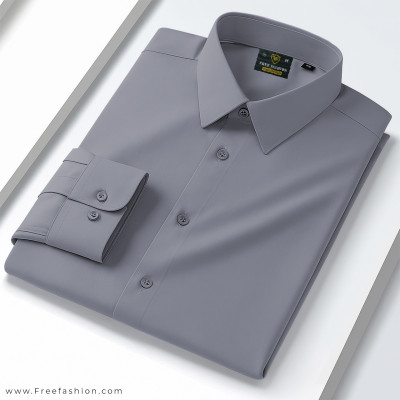 China High-Spandex Fabric Formal Shirt – Premium & Wrinkle-Free