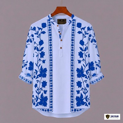 Luxury Full Sleeve 100% Cotton Print Katua
