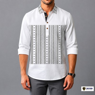 Luxury Full Sleeve 100% Oxford Cotton Print Katua