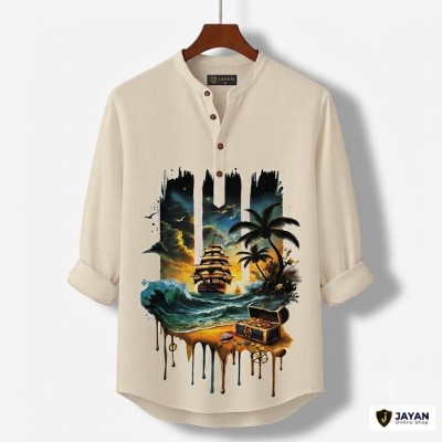 Luxury Full Sleeve 100% Cotton Print Katua