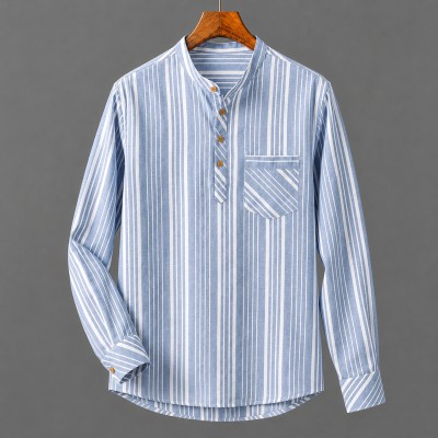 Men's Luxury Full Sleeve 100% Cotton Old Money Katua
