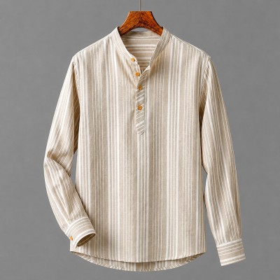 Men's Luxury Full Sleeve 100% Cotton Old Money Katua