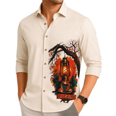 Premium 100% Cotton Full Sleeve Print Shirt